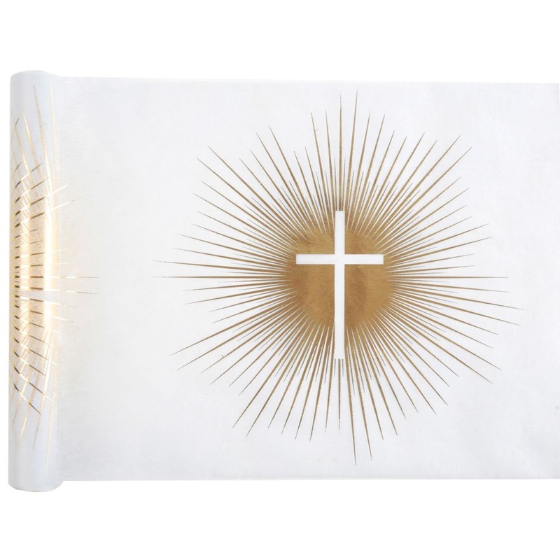 Table runner Golden Cross 5m