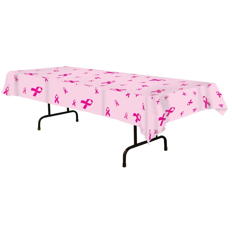 Tablecloth Pinky Ribbon Design 137x274cm