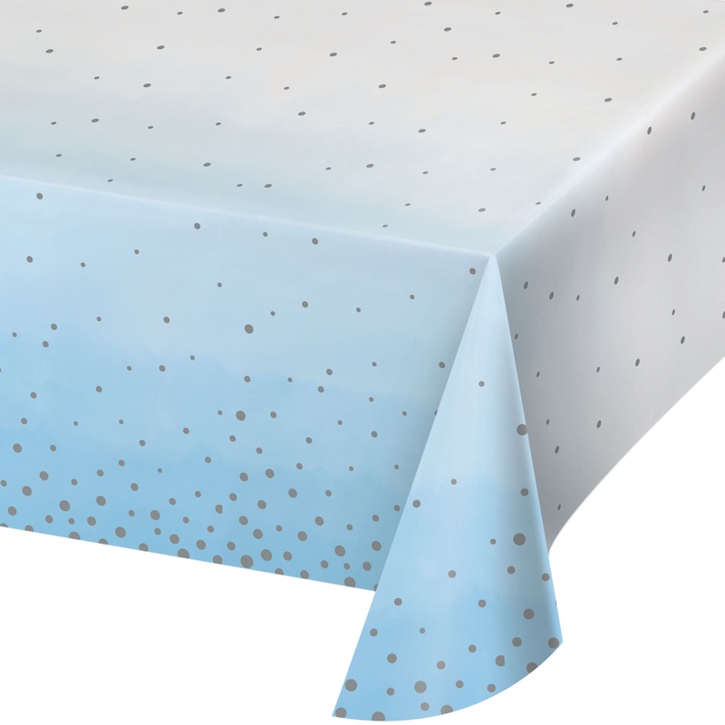 Welcome Baby Boy tablecloth 2.59 x 1.37m