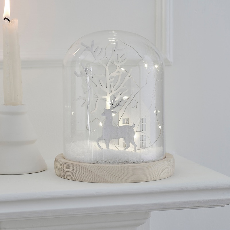 Winter landscape light decoration 18cm