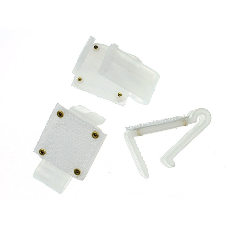 10 white table clamps 15-22mm