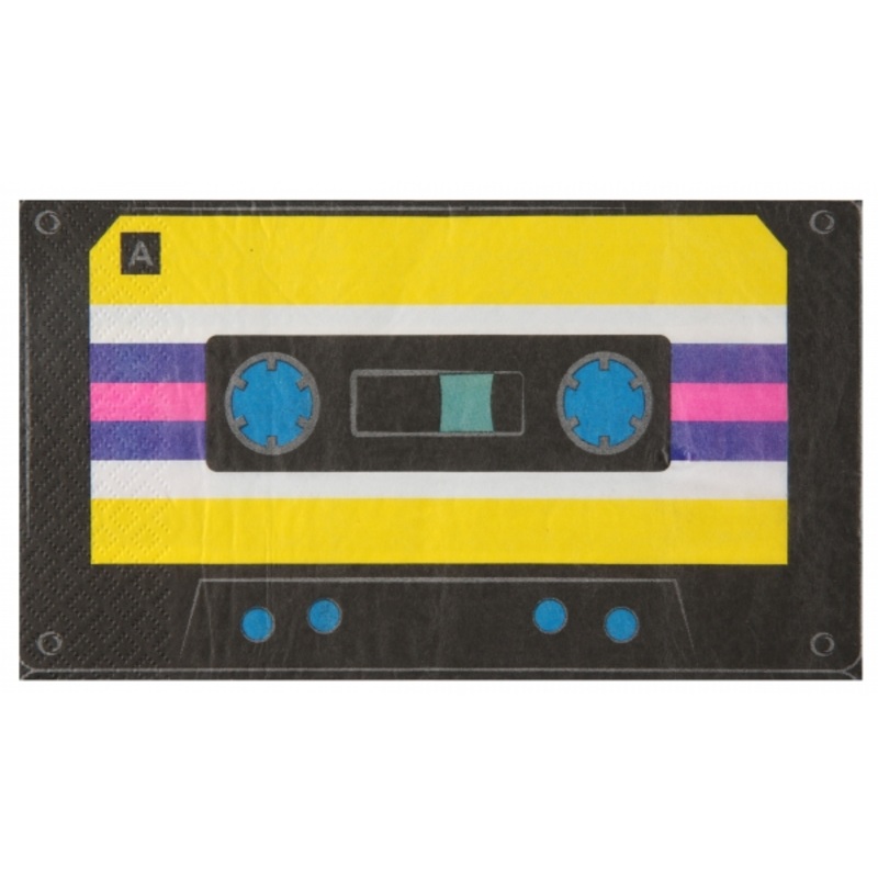 20 Back to the 90s napkins 20 x 11cm
