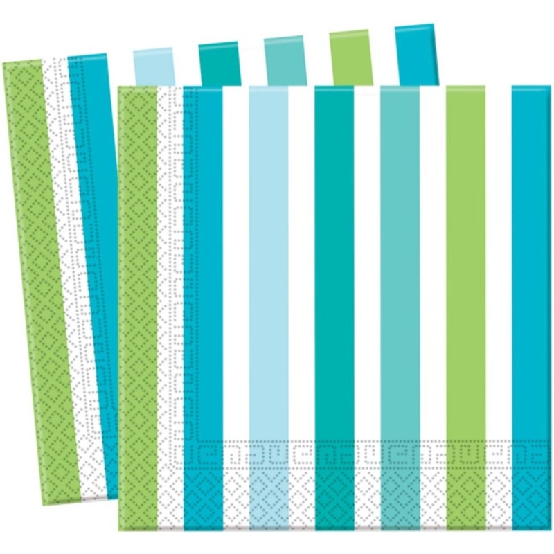 20 Ocean Breeze napkins 33cm