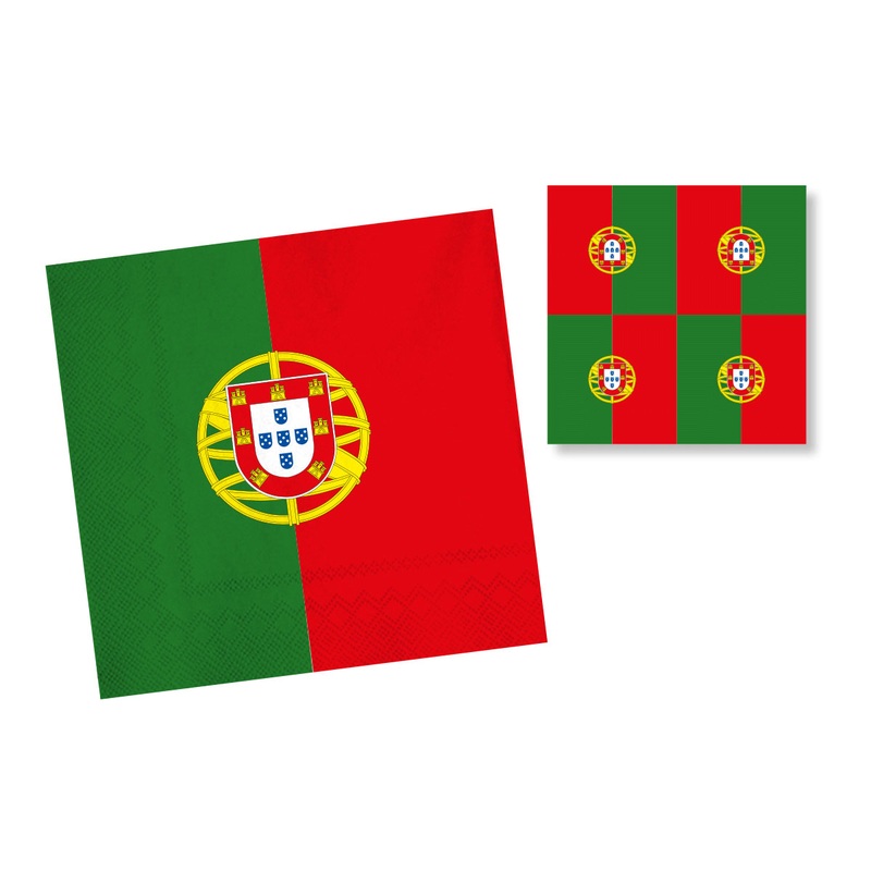 20 Portugal napkins 33cm