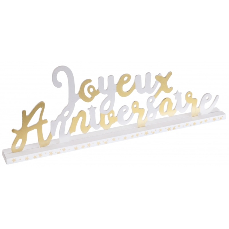 Joyeux Anniversaire deco lettering 33.5cm
