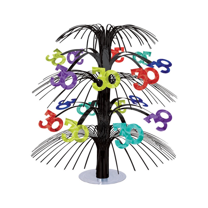 30th birthday celebration table fountain 45.7cm