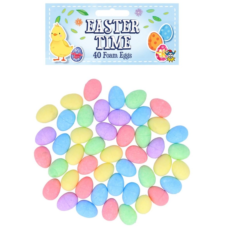 40 Easter eggs for crafting 2cm