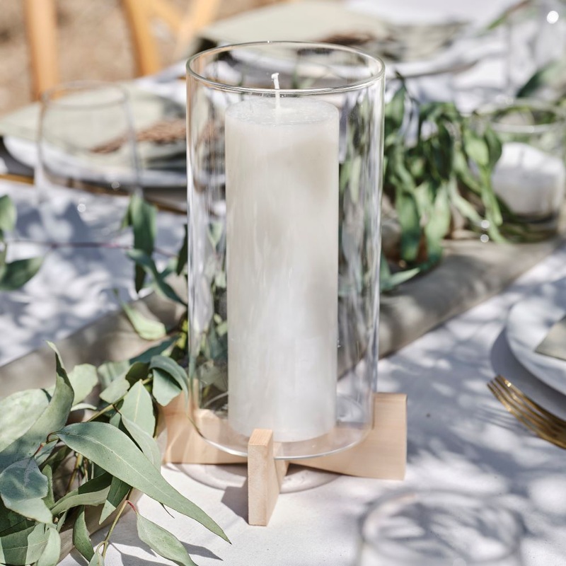 Candlestick for pillar candles XXDm