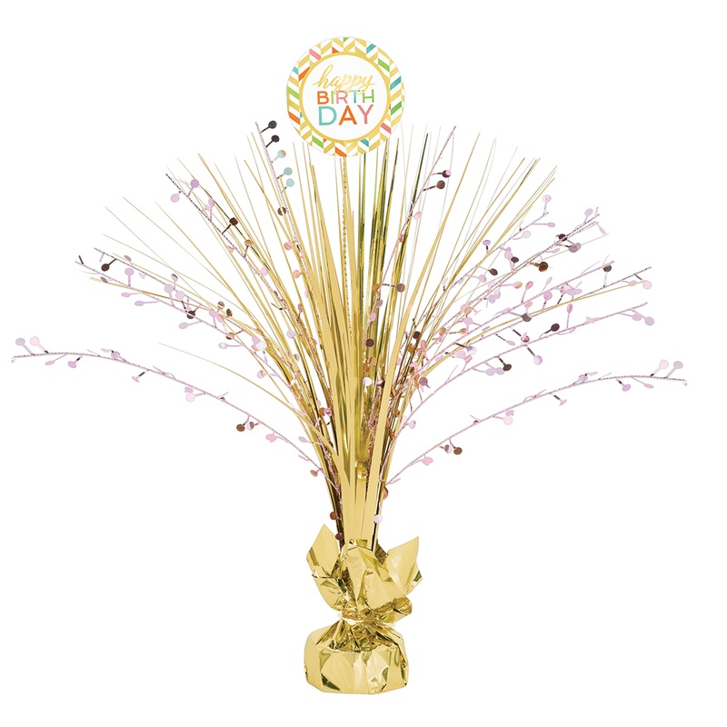 Flawless Birthday table fountain 46cm