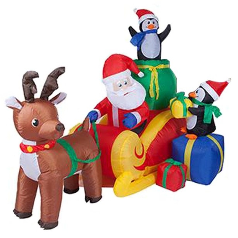 Inflatable Christmas sleigh 1.8m