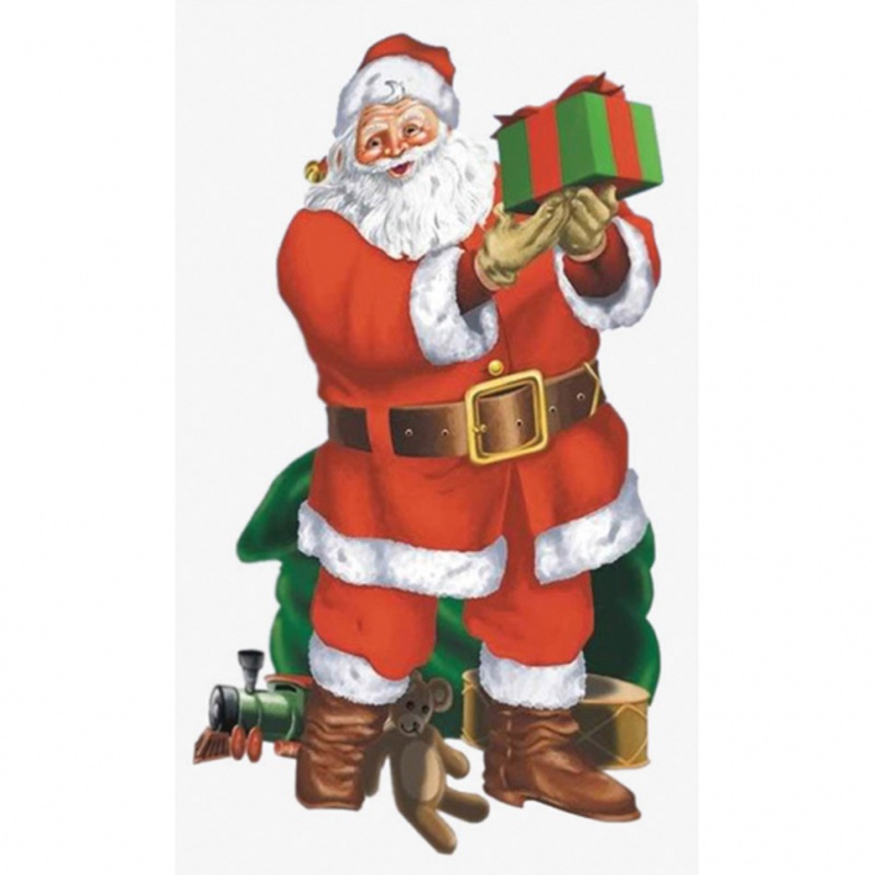 Santa Claus Wall Backdrop 85cm x 1.65m