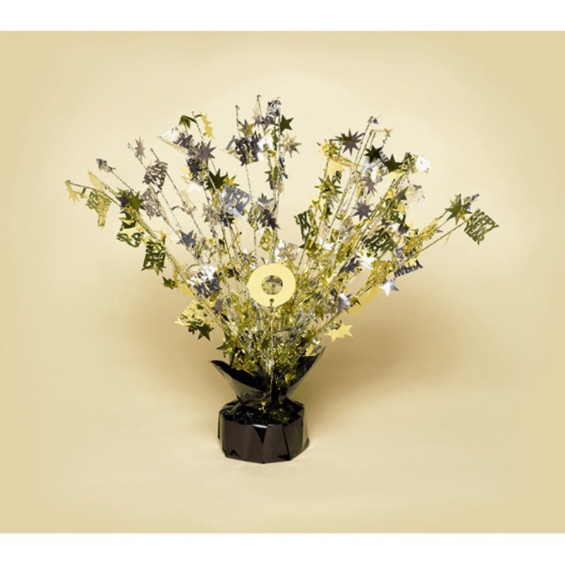 Sparkling New Year table fountain 38cm