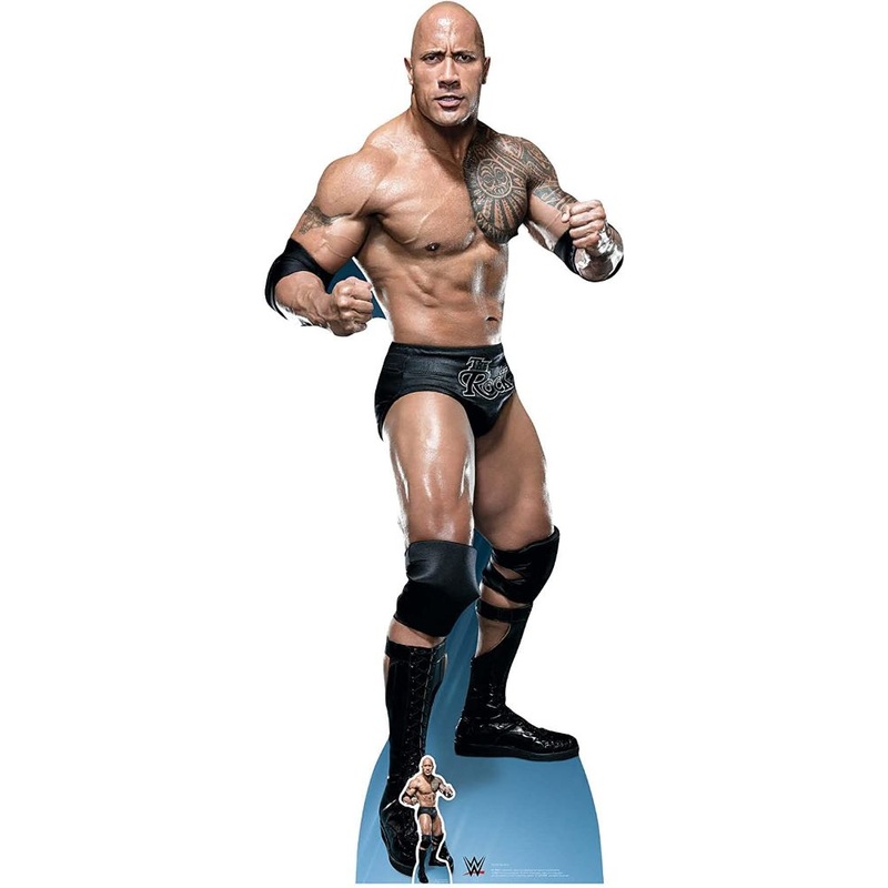 The Rock cardboard cutout 1.95m