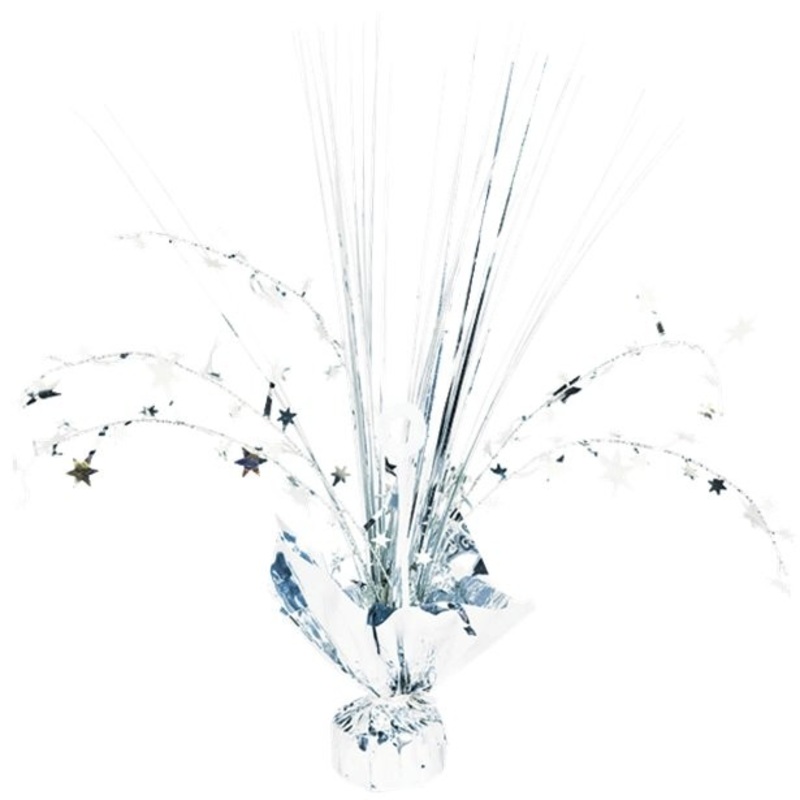 White table fountain centerpiece 30cm