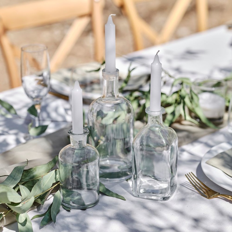 XX candlestick glass bottle XXcm