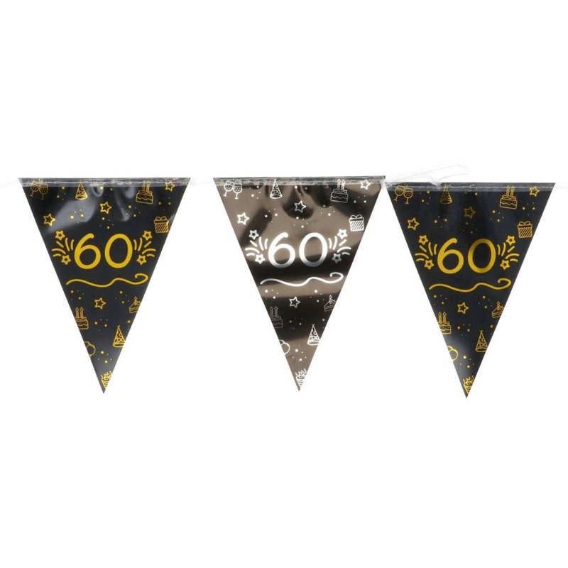 60th Birthday Shining Glam Bunting 4m