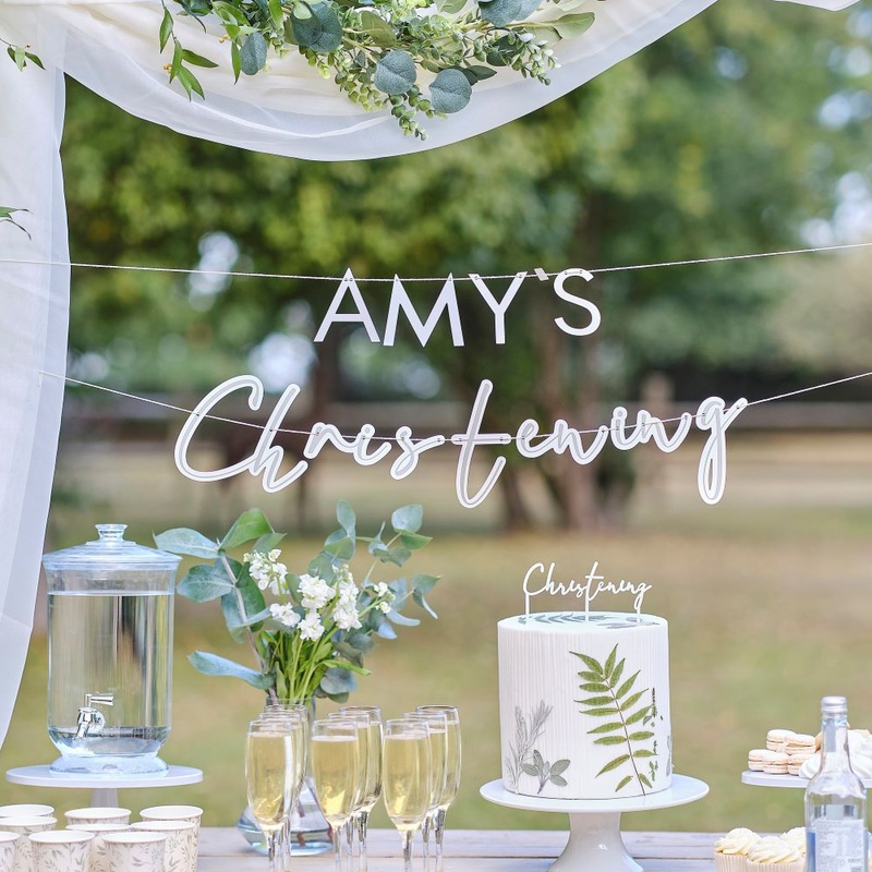Babylove Christening garland XXm