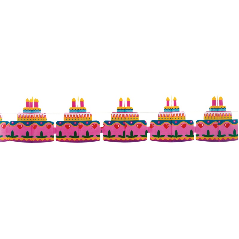 Birthday cake garland 20x400cm
