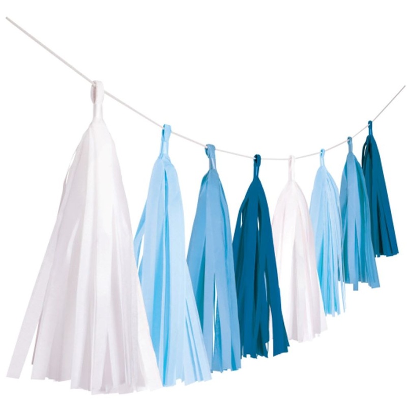 Blue Sky Fringe Garland 3m