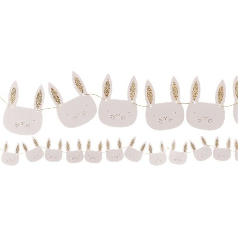 Bunny Rosy garland 2m