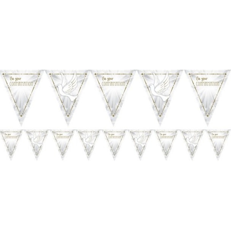 Confirmation pigeons pennant chain 4m