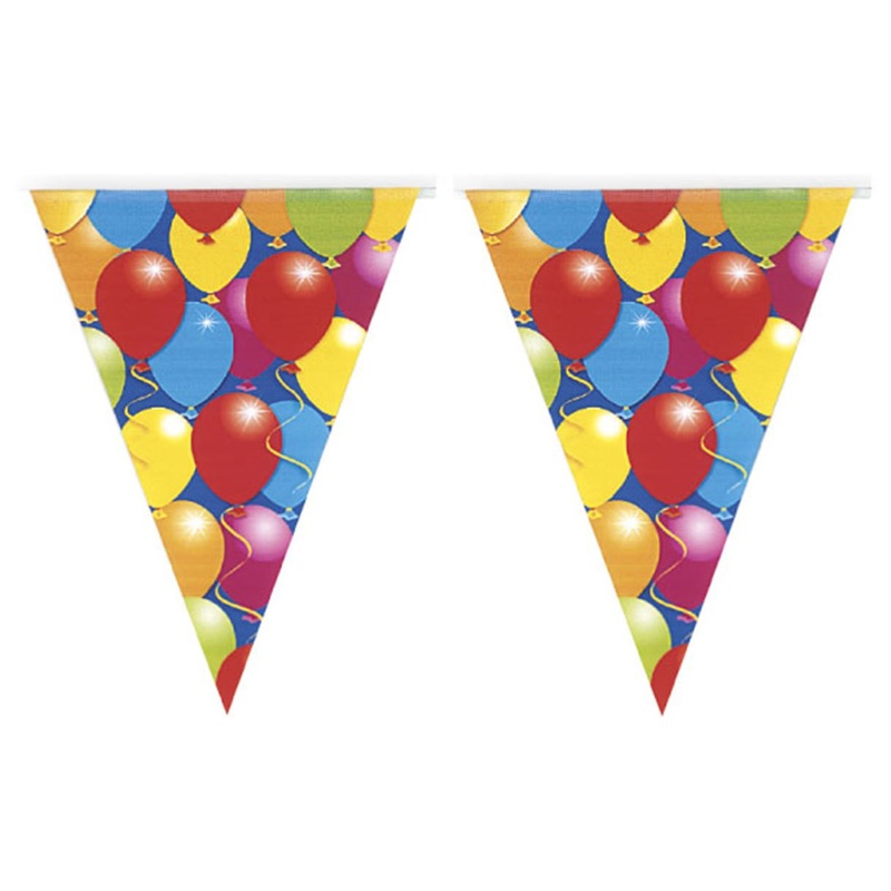 Crazy balloon party pennant chain 3m