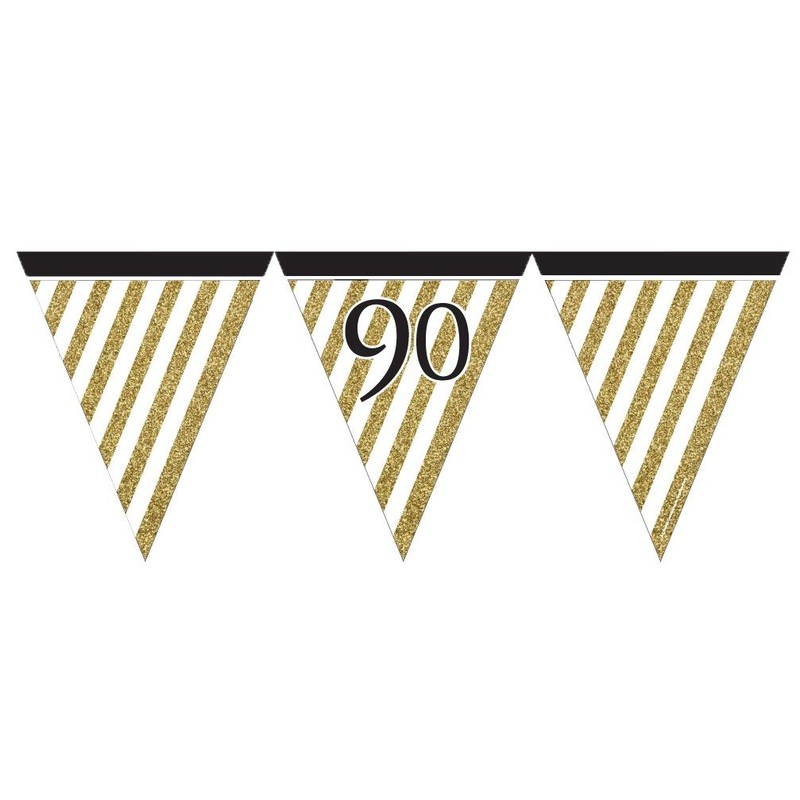 Magical 90th Birthday pennant chain 3.7m