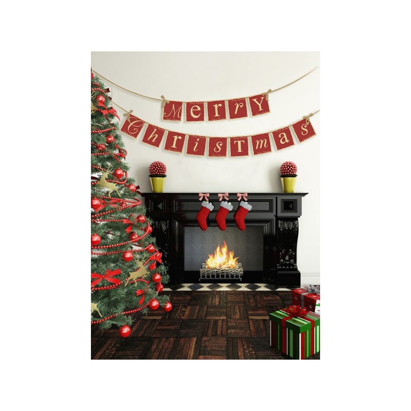 Merry Christmas banner 14.5x220cm