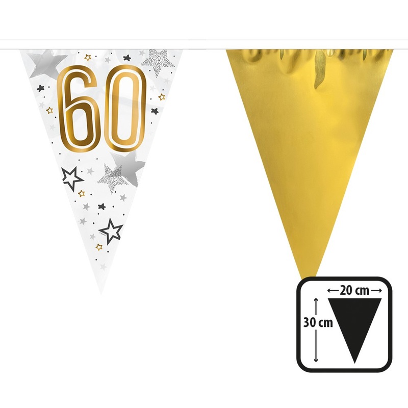 Number 60 stars pennant chain 6m