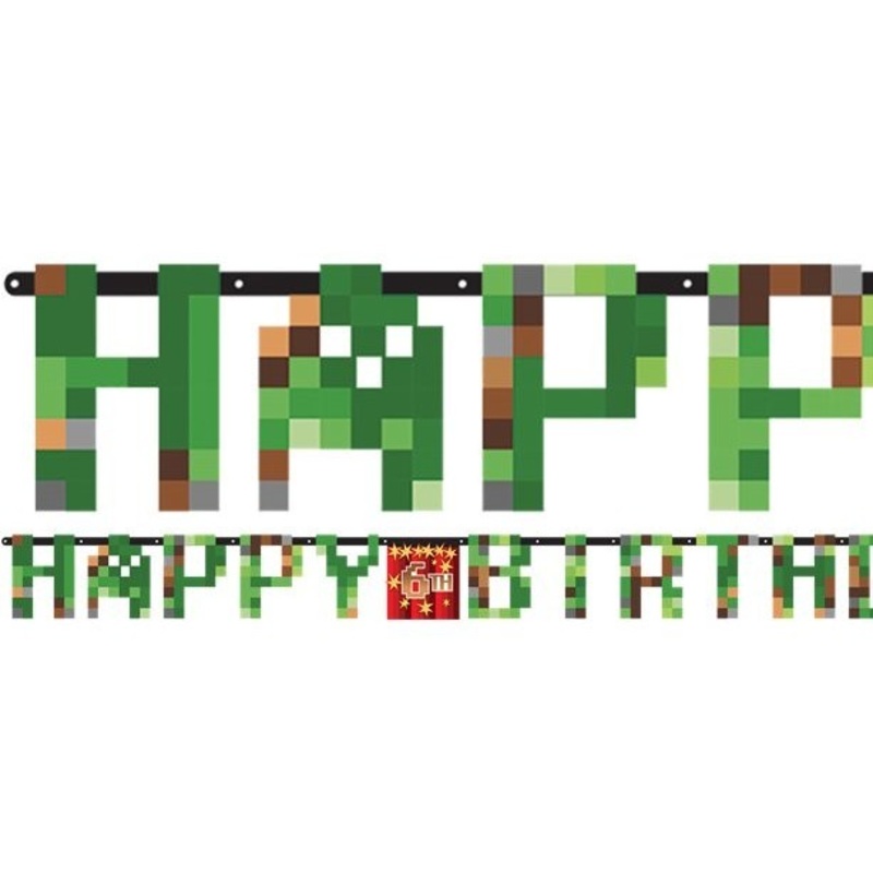 TNT Pixel Party Garland 3.2m
