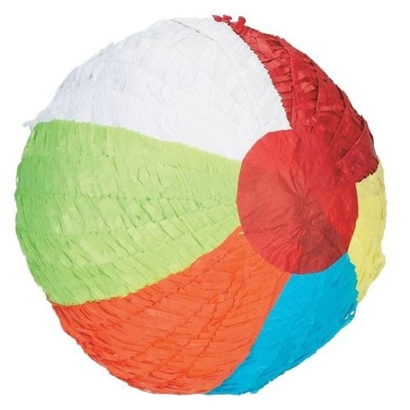 Beach ball pinata 28cm