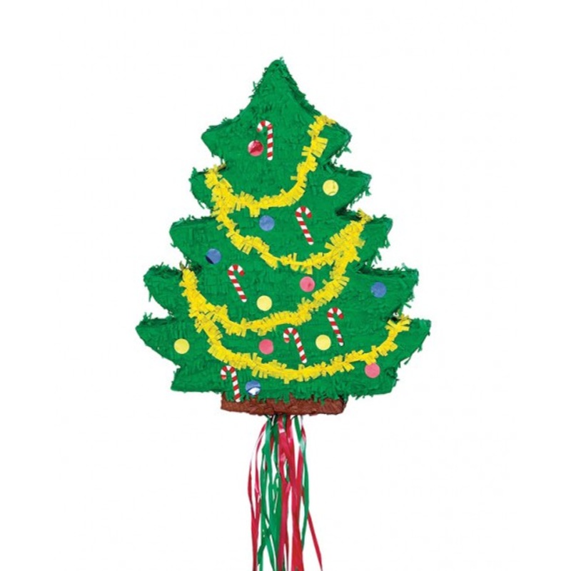 Christmas tree pull pinata 48 x 15 x 33cm
