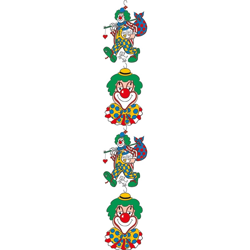 Clown hanging decoration 2 motifs
