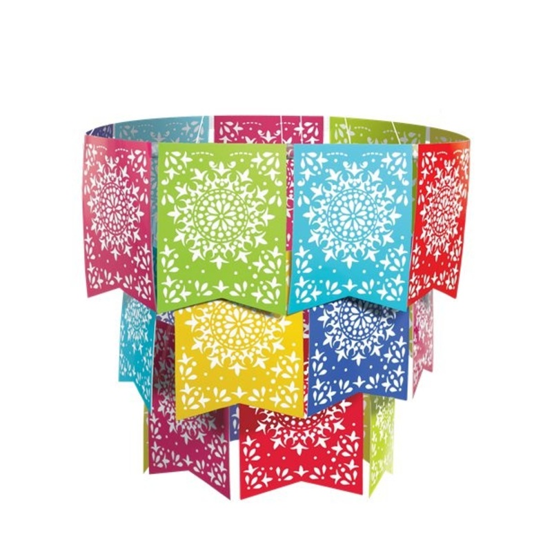 Fiesta Mexikana chandelier paper hanging decoration