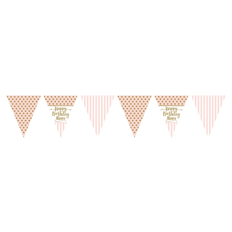 Lovely Birthday Mum pennant chain 3.7m