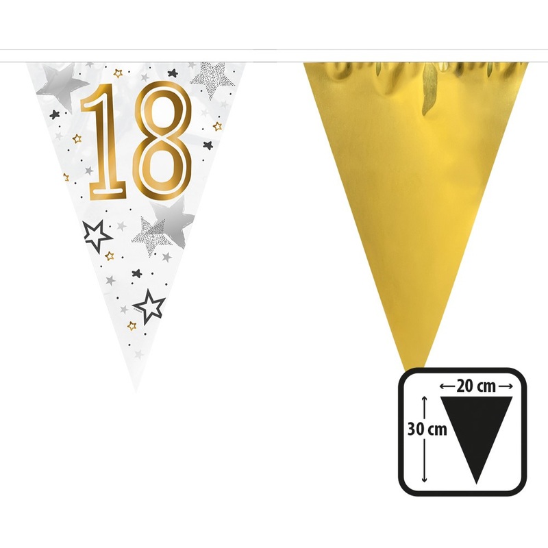 Number 18 stars pennant chain 6m