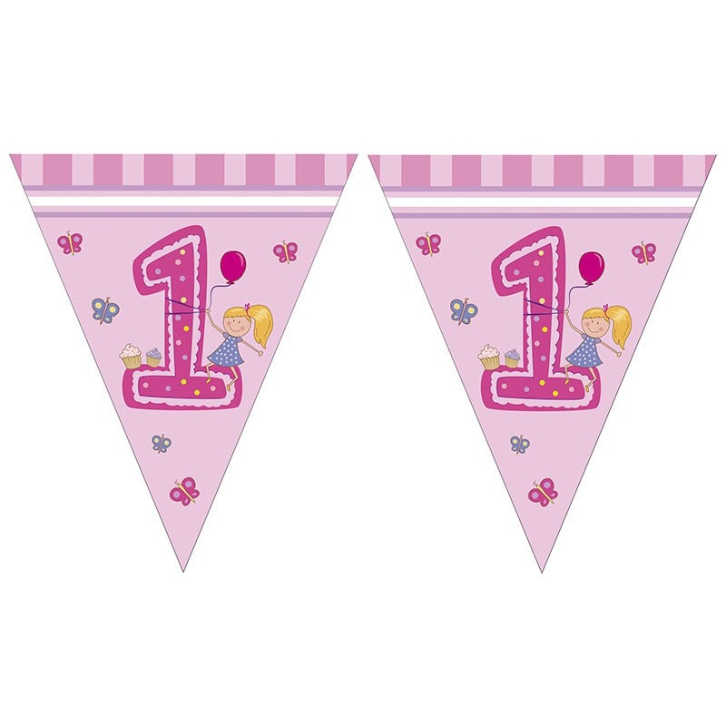 Theas 1st Birthday pennant chain 180cm