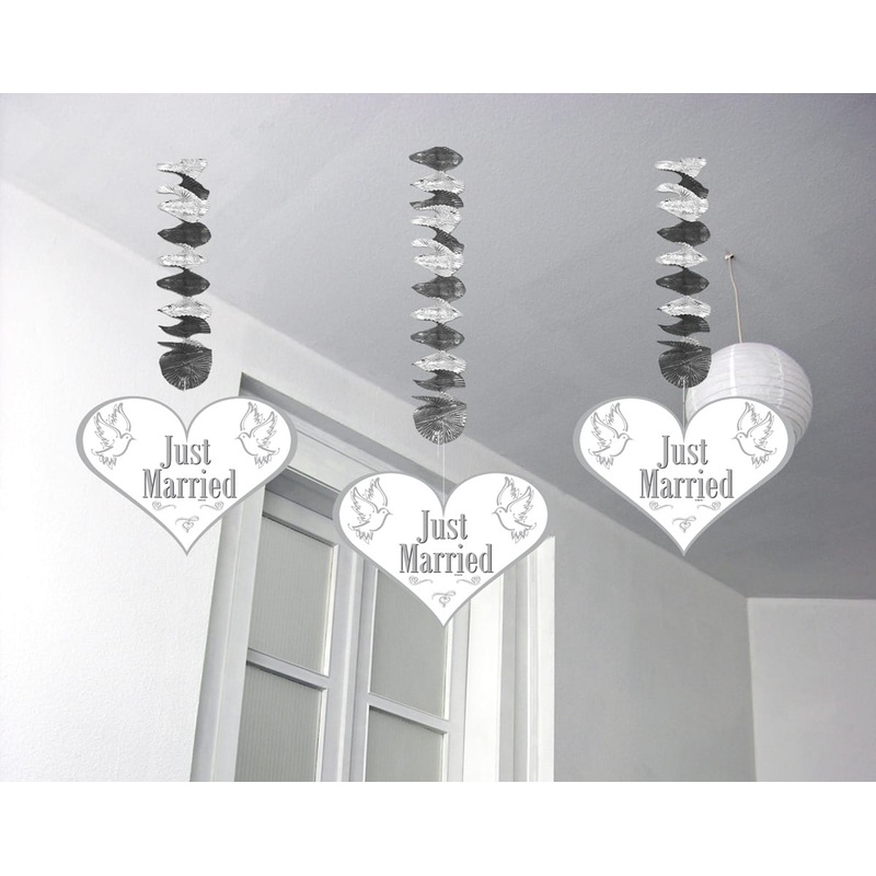Wedding hanging decoration Just Married