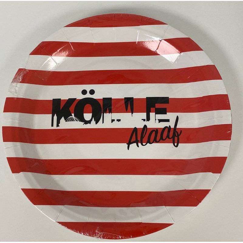 10 Klle Alaaf party plates