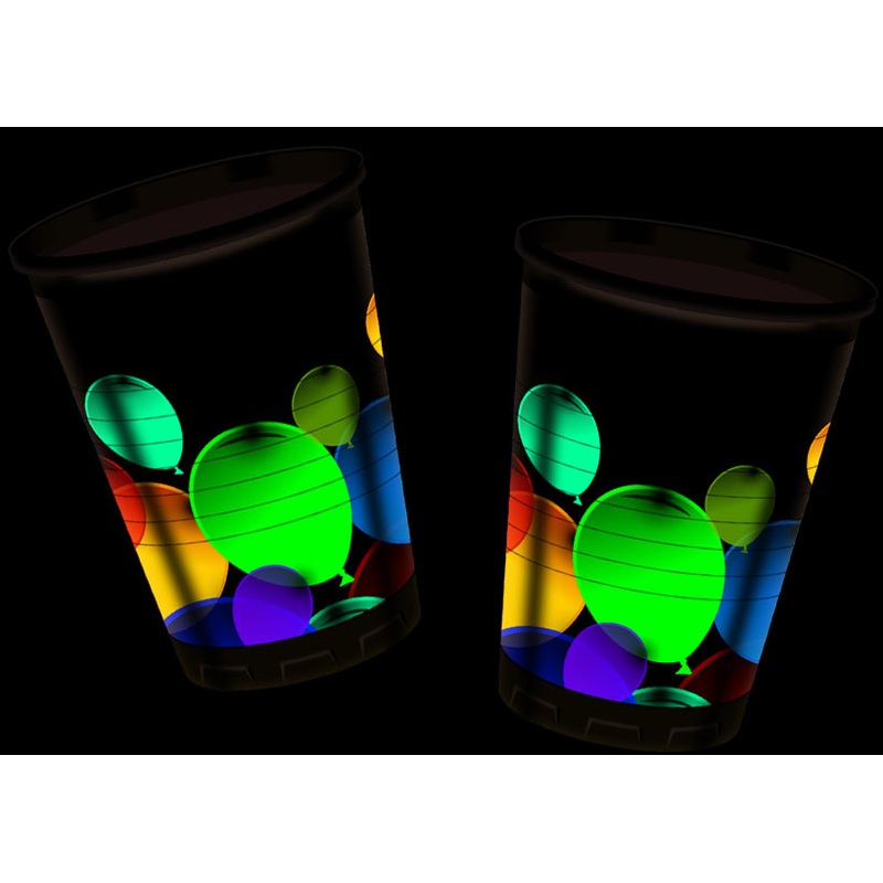 10 Rising Balloon Party cups 200ml
