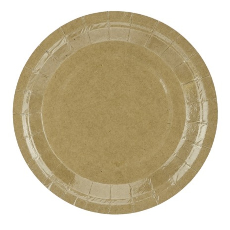 6 Natural Touch paper plates 18cm