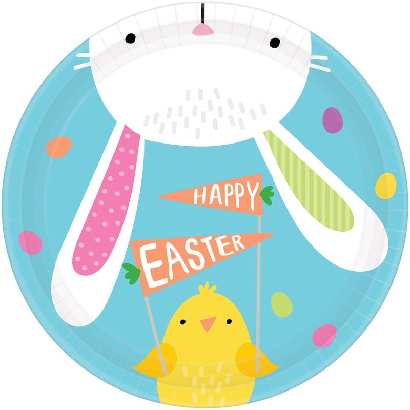8 Hase Happy plates 18cm