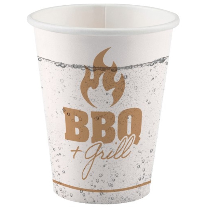8 Meistergriller paper cups 500ml