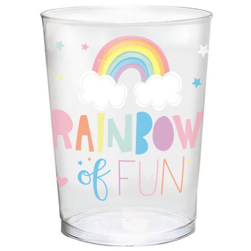 Rainbow of Fun party cup 473ml