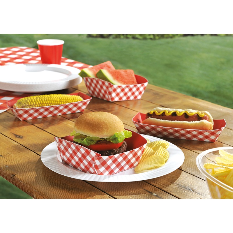 Set of 50 picnic food bowls