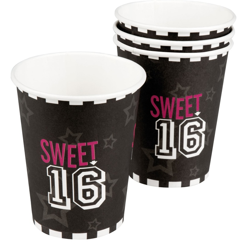 Sweet 16 mug set 6 pieces
