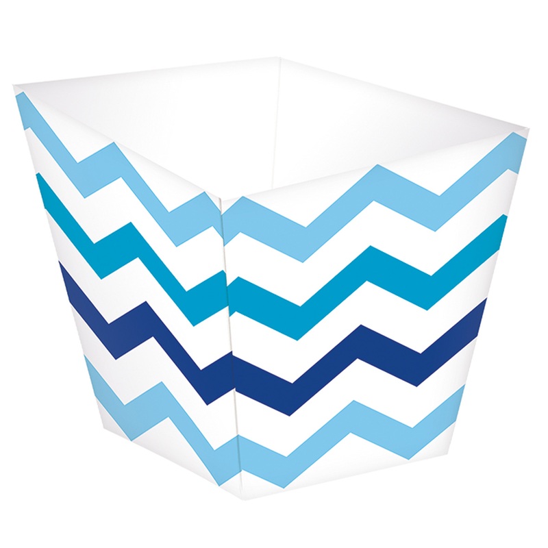 36 mini snack boxes blue