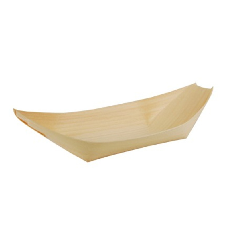 50 wooden bowls ship 21.5 x 10cm