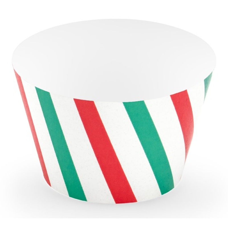 6 Little Christmas cupcake borders