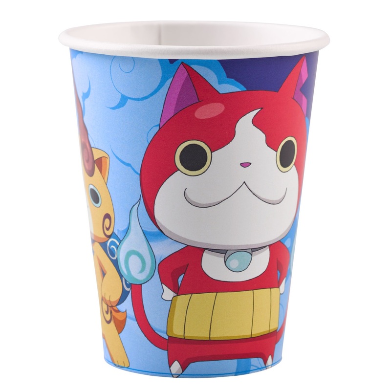8 cups Yo-kai Watch 250ml